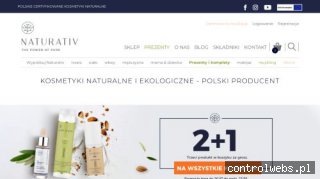 Sklep z kosmetykami naturalnymi