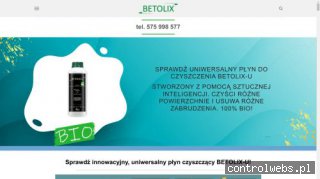 Betolix - mycie powierzchni betonowych