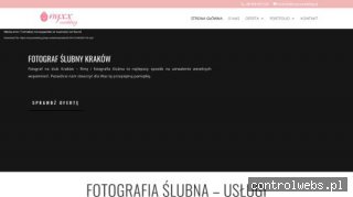 Fotograf ślubny Kraków - onyxxwedding.pl