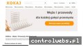 Screenshot strony kokaj.pl