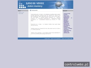 Dobre wychowanie - Savoir vivre