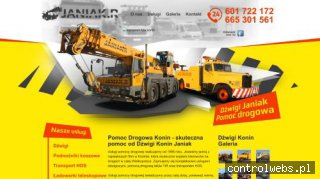 Pomoc drogowa Konin - dzwigijaniak.pl