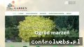 Screenshot strony www.garden-ogrody.eu