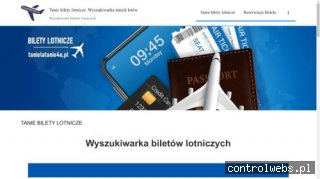 Wyszukiwarka lotów