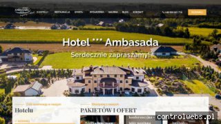 hotelambasada.pl hotel w pobliżu torunia