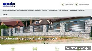 WADO - producent ogrodzeń gabionowych i sanek metalowych