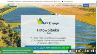 Instalacje fotowoltaiczne | APP Energy