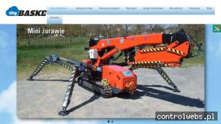 skybasket.pl mini dźwigi Warszawa