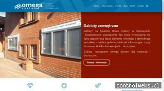 Gabloty i Tablice Informacyjne Omega System | gabloty.info