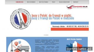 Concord Bus busy do Niemiec