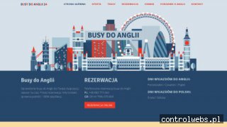 Busy do Anglii tanie i szybkie busy osobowe