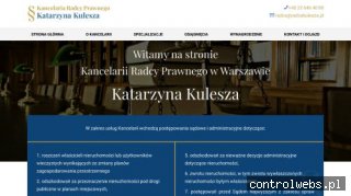 Kancelaria Radcy Prawnego w Warszawie