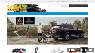 AMT Bagażniki rowerowe na hak boxy dachowe łańcuchy śniegowe