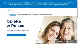Całodobowa opieka nad seniorem - Veritas Polska