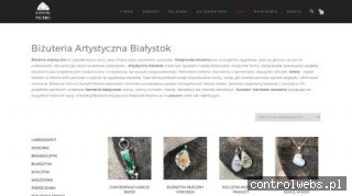 Galeria Biżuterii artystycznej srebrnej Kamyki Moniki