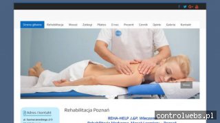 Rehabilitacja, masaż Poznań REHA-HELP