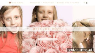 Wieczne Róże Rose n' Wine - Flower Box, kwiaty w pudełku