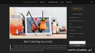 Barman na wesele Obsługa barmańska Weselny Drink bar Kraków