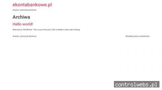 eKontaBankowe.pl - ranking i porównanie banków