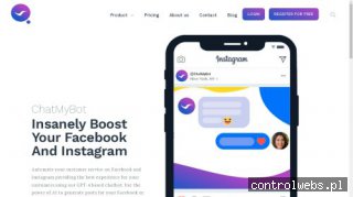 ChatMyBot - facebook messenger i na stronę www