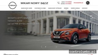 Dealer Nissan Nowy Sącz - nissan.wikar.pl