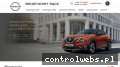 Screenshot strony www.nissan.wikar.pl
