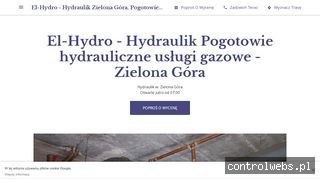 El-Hydro - Hydraulik Zielona Góra, Pogotowie hydrauliczne