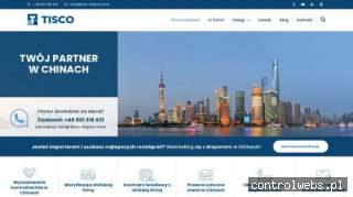 TISCO Group Ltd. - Import z Chin
