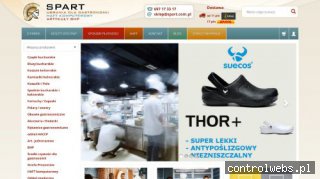 Sklep SPART - odzież gastronomiczna dla kucharzy i kelnerów