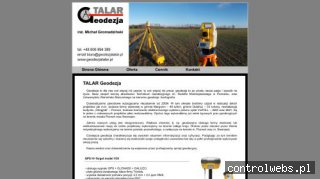 Geodezja Talar - Usługi Geodezyjne - Polska