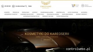 Sklep z kosmetykami samochodowymi -Detailing