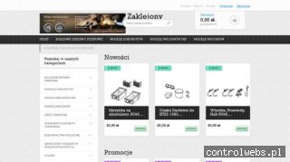 sklep modelarski, Zaklejony