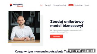 Zaprojektujbiznes.pl - Model biznesowy