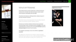 Wina wytrawne