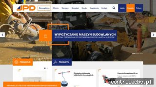 JPD: Wypożyczalnia maszyn budowlanych