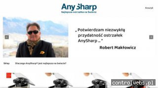 AnySharp - Najlepsze ostrzenie noży