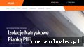 Screenshot strony izolacjapianka.com.pl