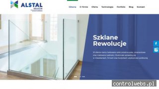 alstal.net balustrady szklane kraków
