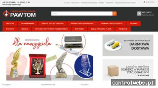 Sklep PAWTOM - puchary