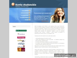 Porównanie kont studenckich