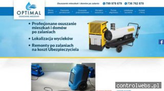 Zalane mieszkanie Warszawa - OPTIMAL