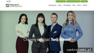Projekt sprzedaż - Rozwiniemy Twój biznes