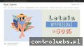 Screenshot strony www.kwiatszafranu.pl