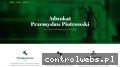 Screenshot strony adwokat-piotrowski.cieszyn.pl
