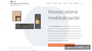 Meblościanki z połyskiem - nowoczesnemebloscianki.pl
