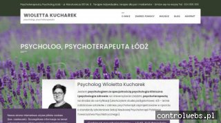 Psycholog, Psychoterapeuta Wioletta Kucharek