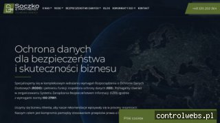 Ochrona Danych | Soczko & Partnerzy