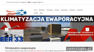 Klimatyzatory ewaporacyjne Ekonair