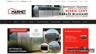 MARMET - PRODUCENT GARAŻY BLASZANYCH
