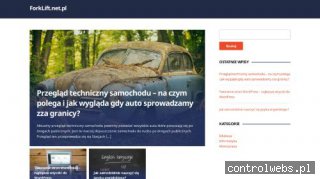 FORKLIFT.NET.PL Części do wózków widłowych
